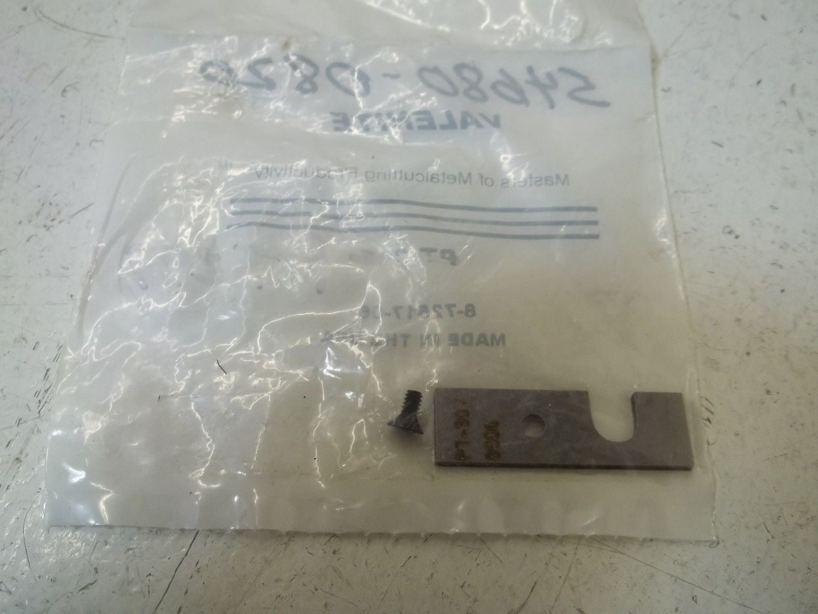 VALENITE PT-307 *NEW IN A FACTORY BAG*
