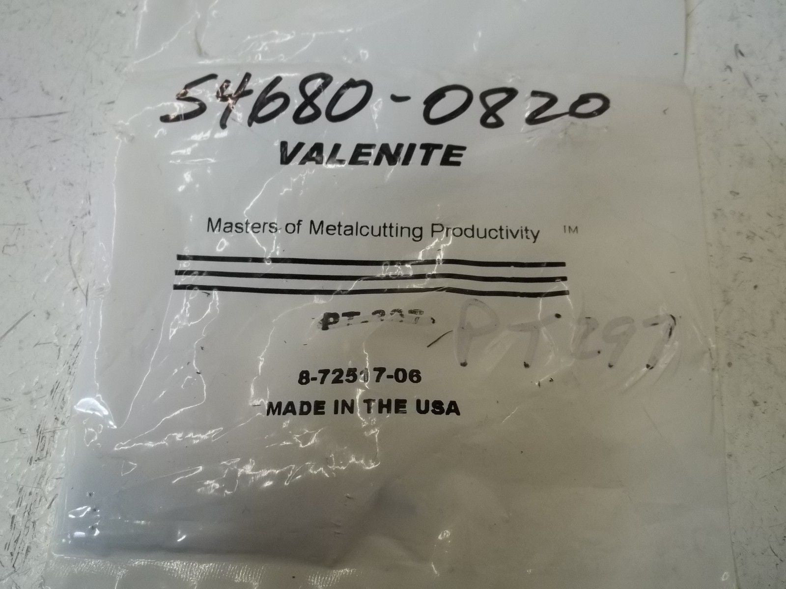 VALENITE PT-307 *NEW IN A FACTORY BAG*