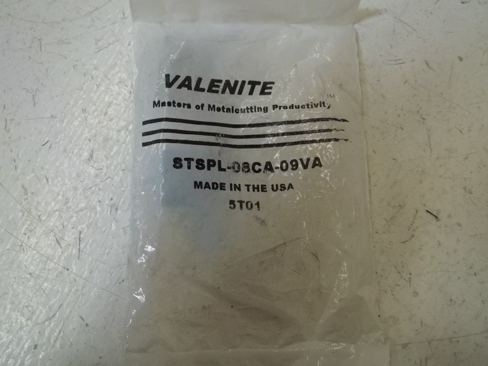 VALENITE STSPL-08CA-09VA-5T01 *NEW IN A FACTORY BAG*