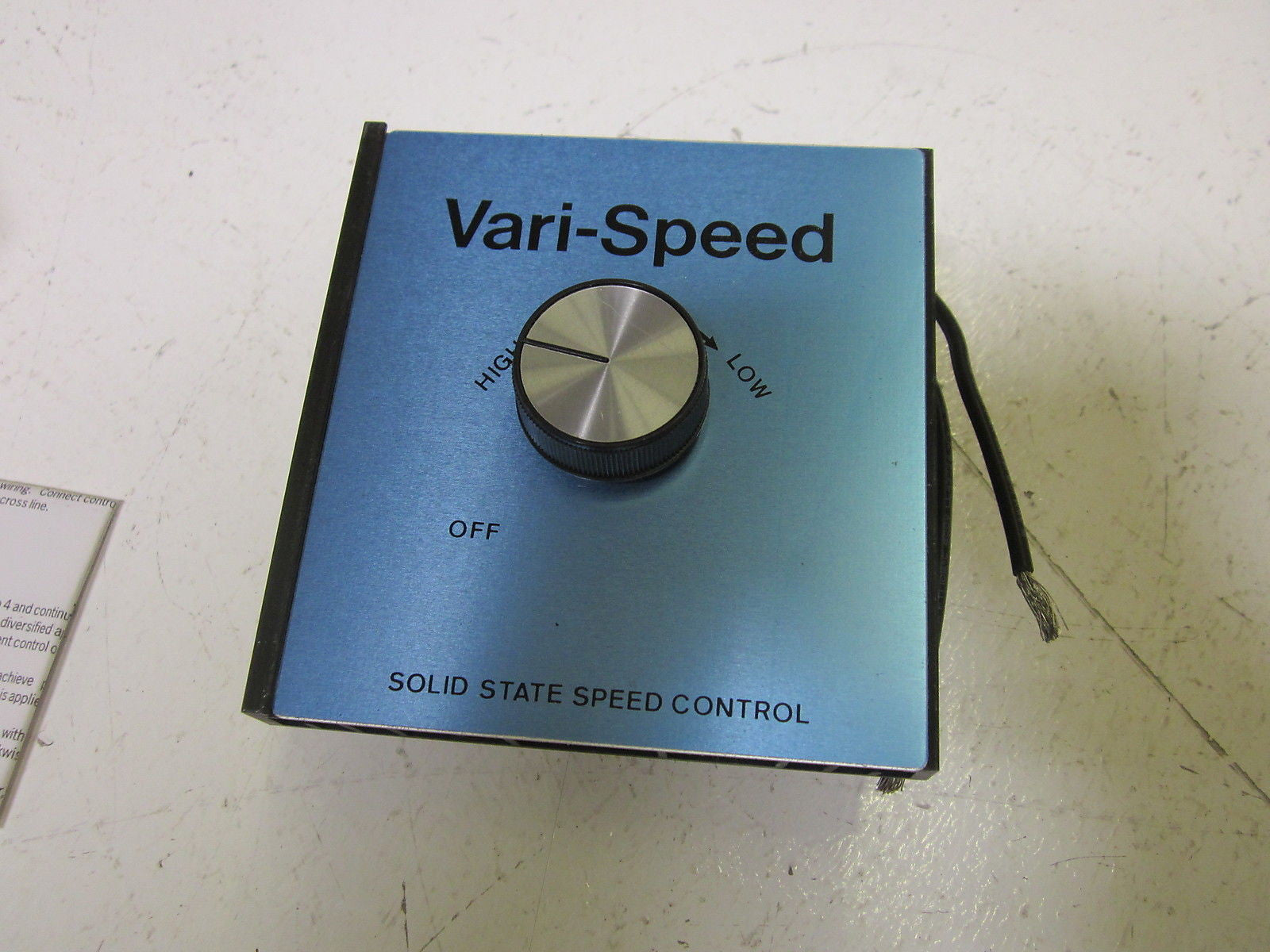 VARI-SPEED MC15 SPEED CONTROL *NEW IN BOX*