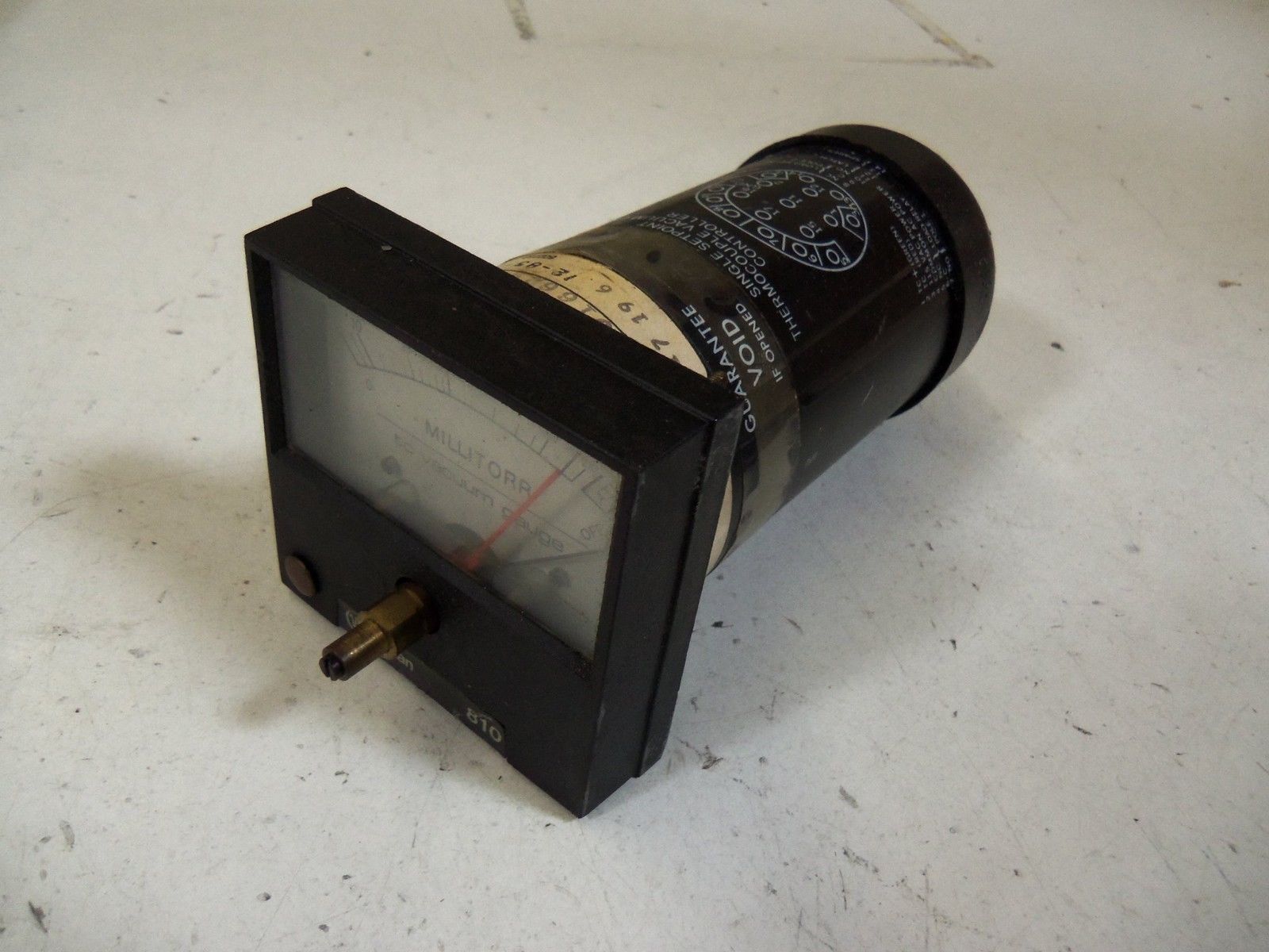 VARIAN MR-13-05 PANEL METER *USED*