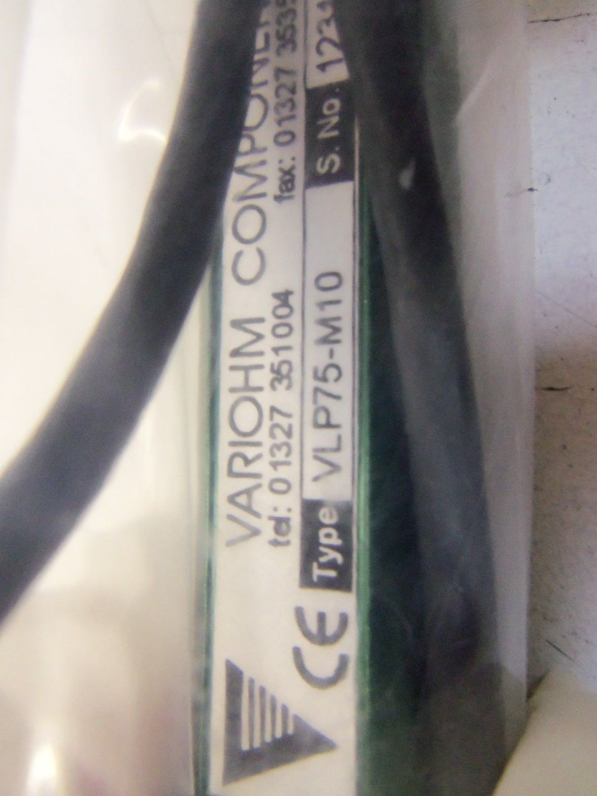 VARIOHM VLP75-M10 *NEW NO BOX*