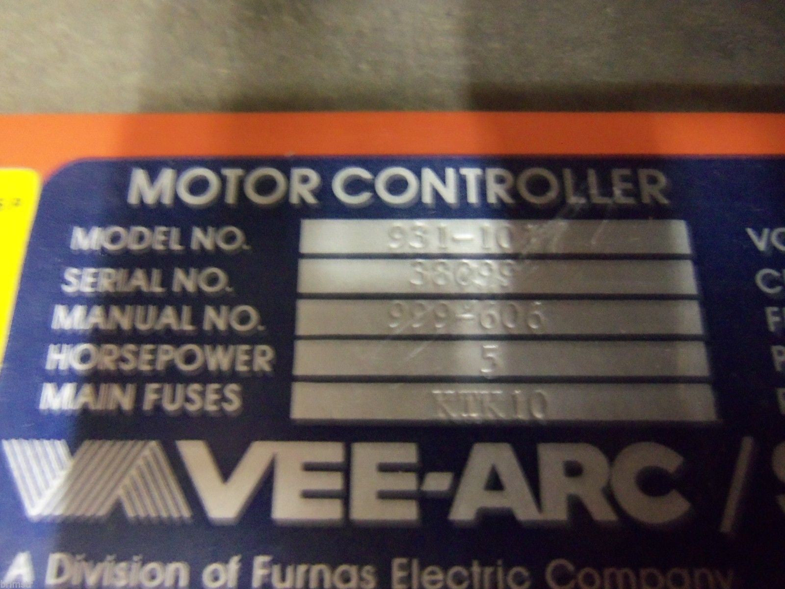 VEE-ARC SUPER 7000 931-1017 FREQUENCY DRIVE  *NEW IN BOX*