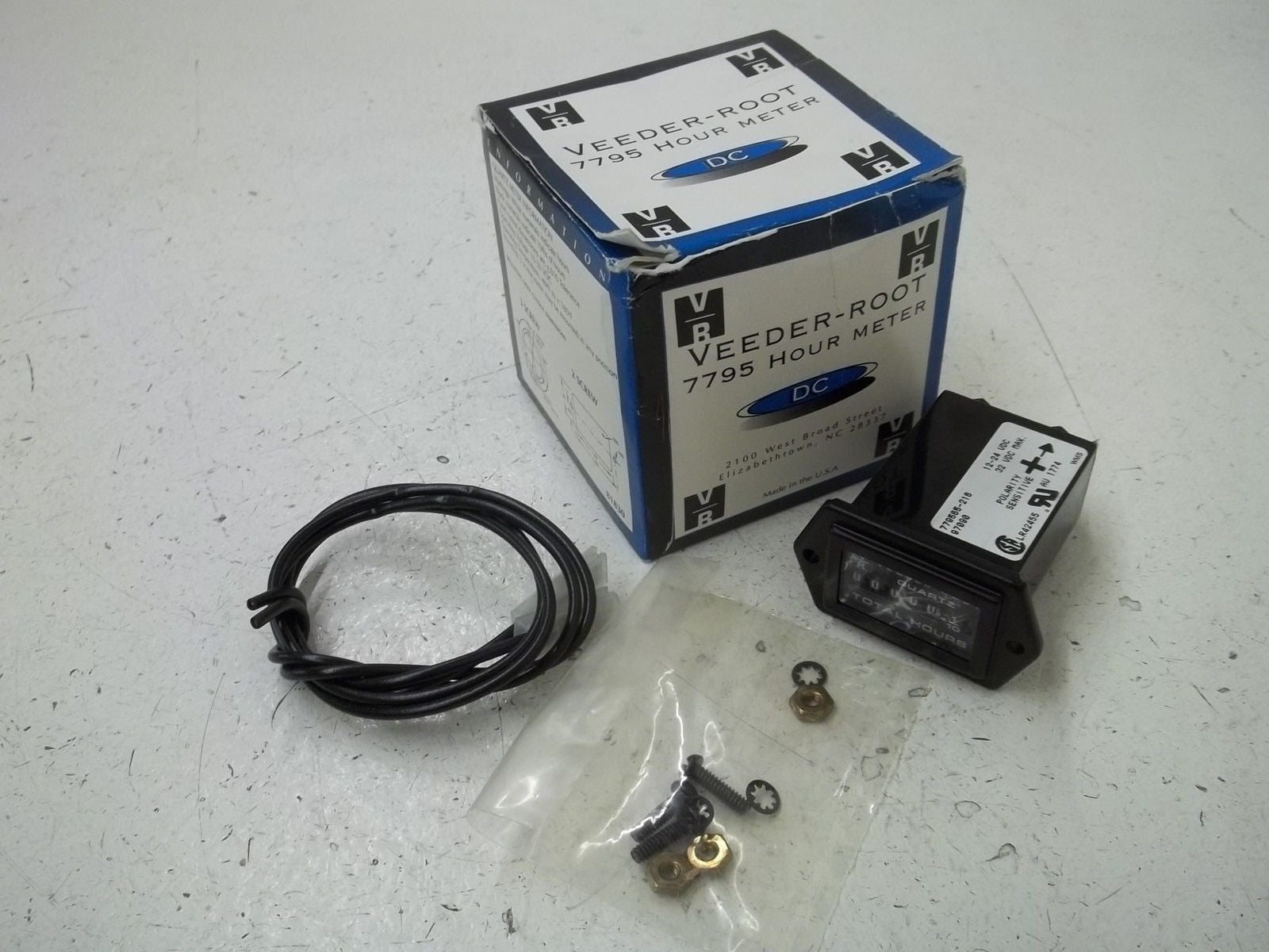 VEEDER-ROOT 779565-216 TOTAL HOUR METER *NEW IN BOX*