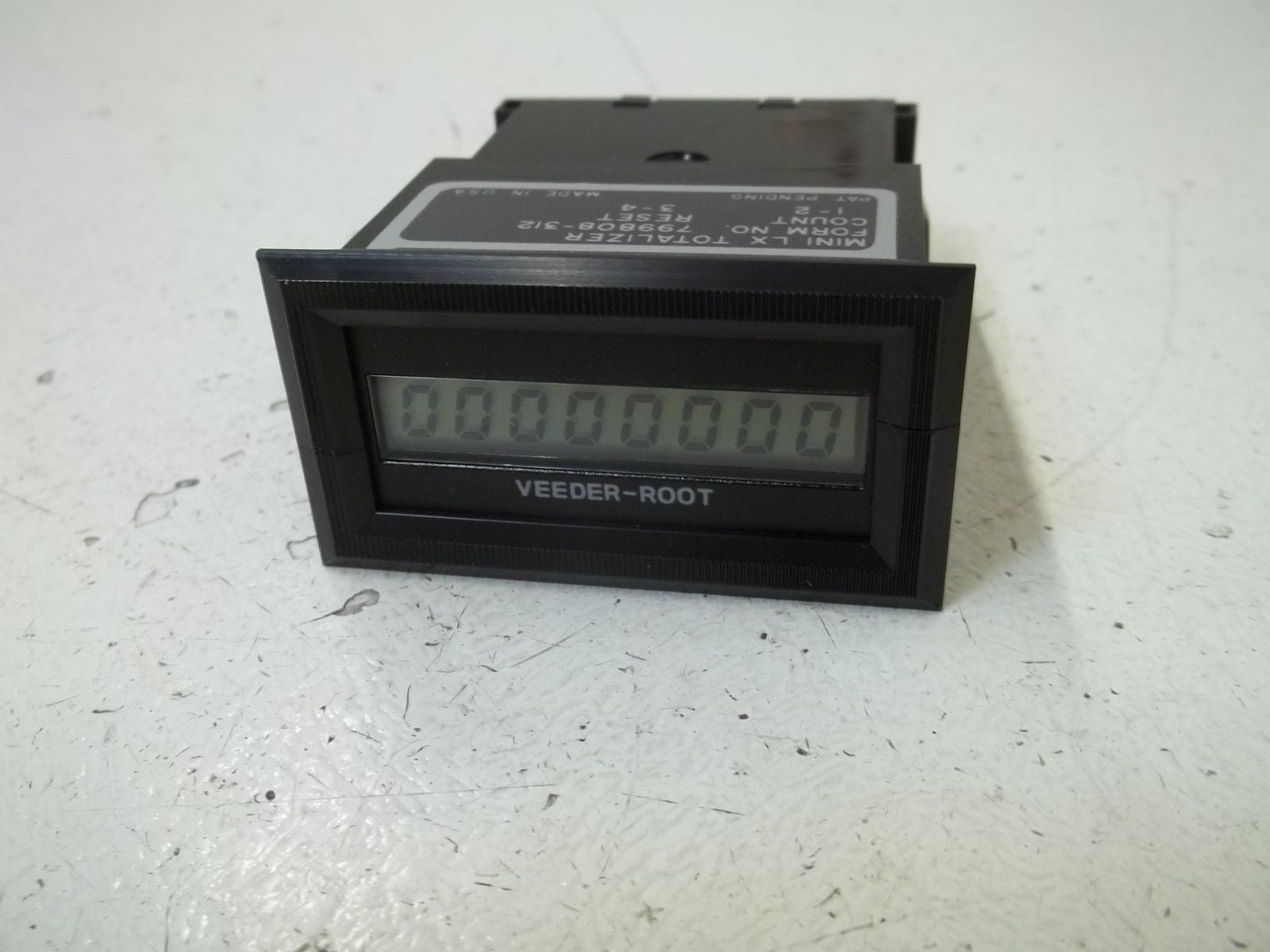 VEEDER-ROOT 799808-312 MINI LX TOTALIZER *NEW IN BOX*