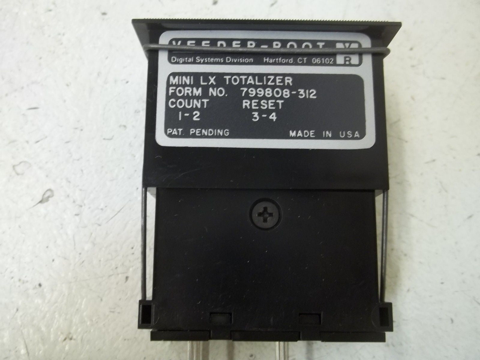 VEEDER-ROOT 799808-312 MINI LX TOTALIZER *NEW IN BOX*