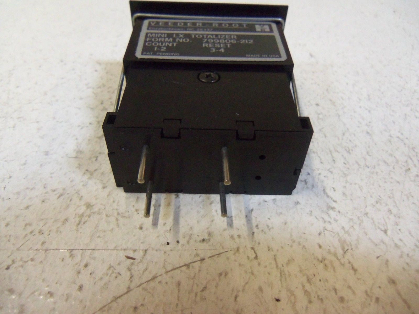 VEEDER-ROOT MINI LX TOTALIZER 799806-212 *NEW NO BOX*