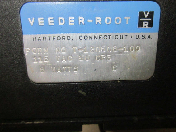 VEEDER-ROOT T-120506-100 COUNTER *USED*