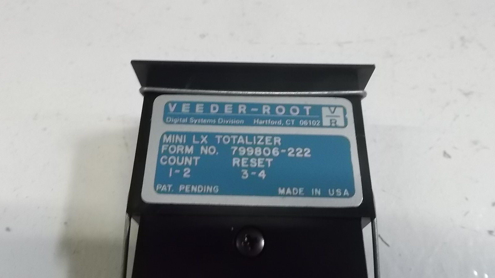 VEEDER-ROOT TOTALIZER 799806-222 *NEW IN BOX*