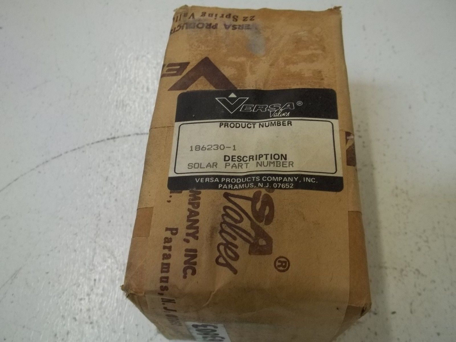 VERSA 186230-1 *FACTORY SEALED*