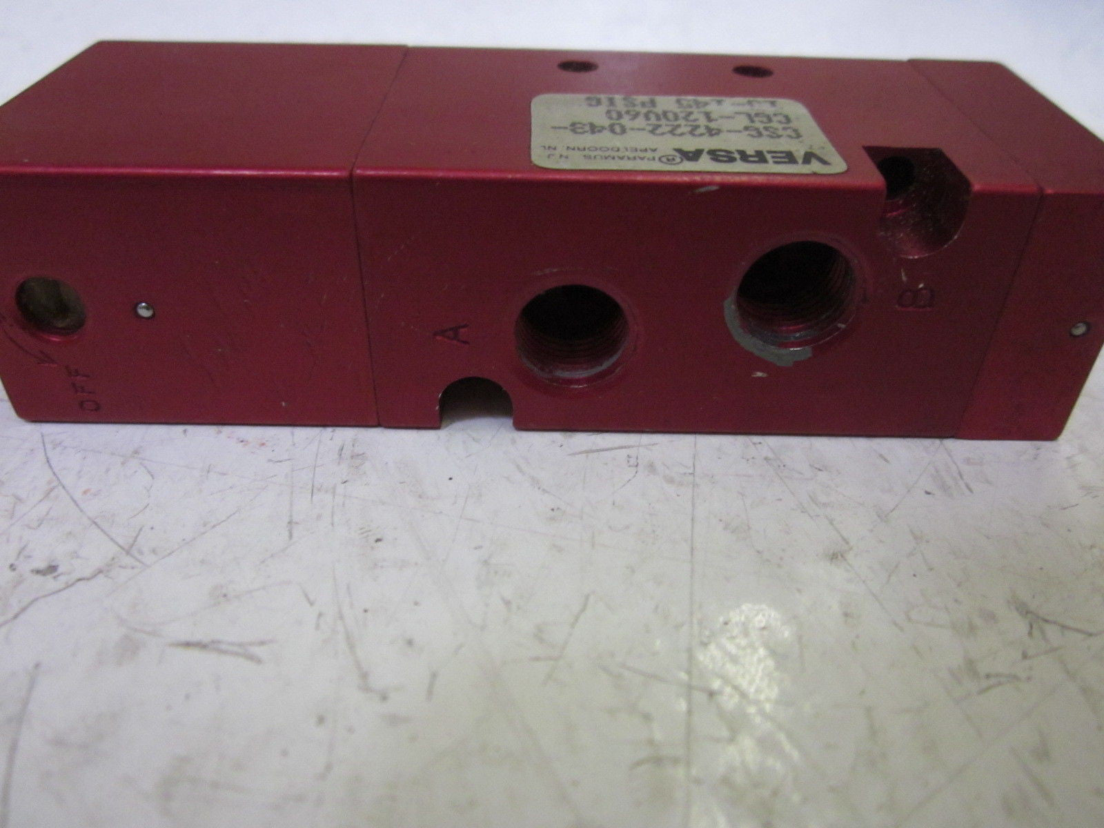VERSA CSG-4222-043-CGL-120V60 *USED*