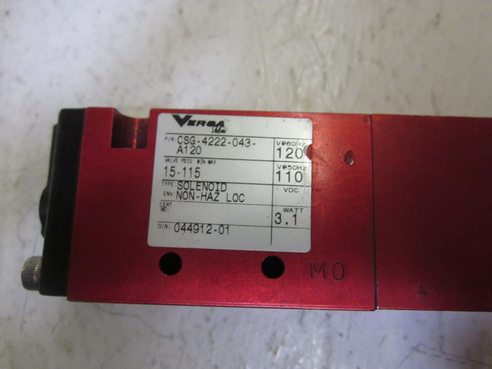 VERSA CSG-4222-043-A120 *USED*