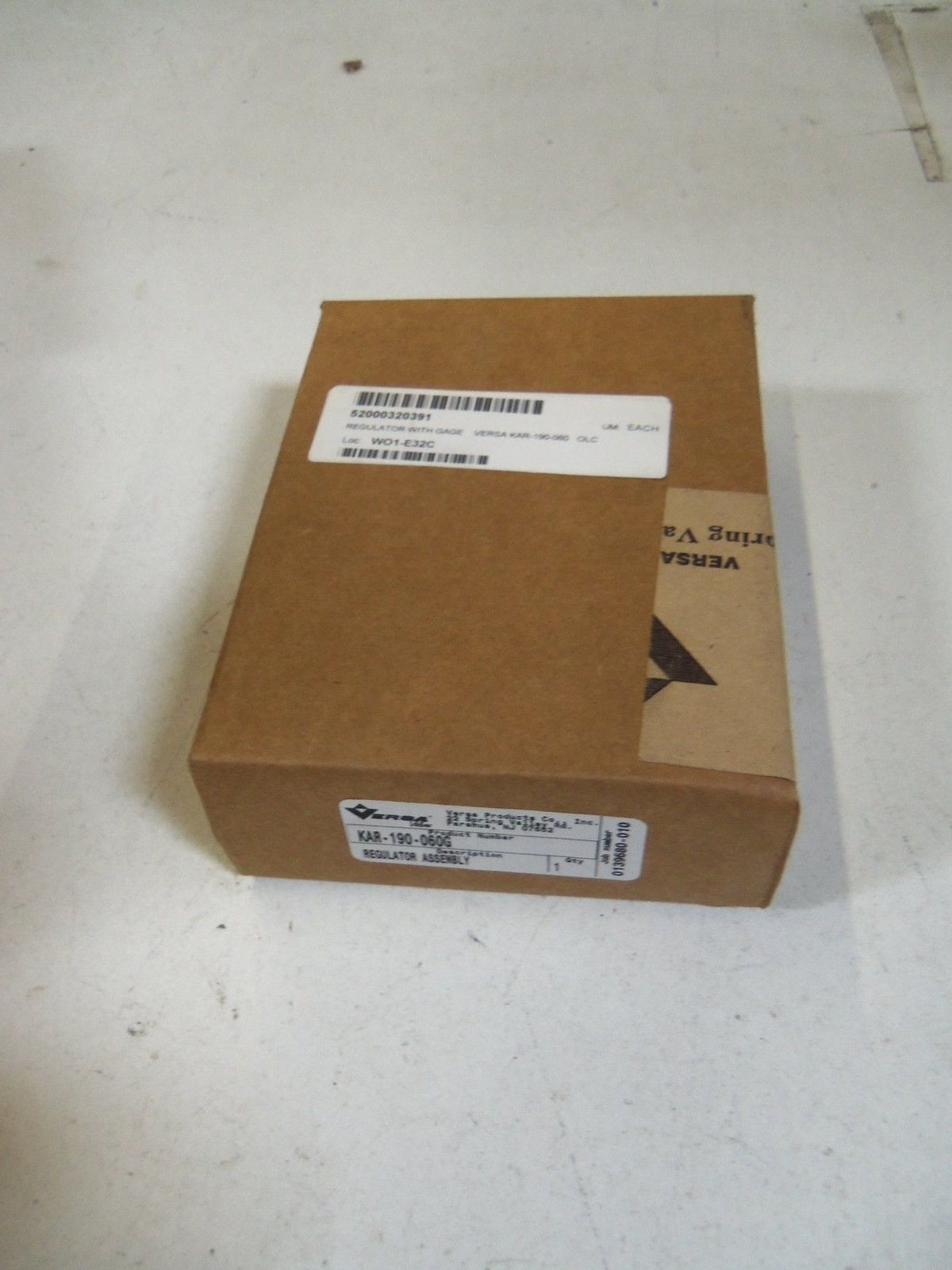 VERSA KAR-190-060G ASSEMBLY REGULATOR *FACTORY SEALED*
