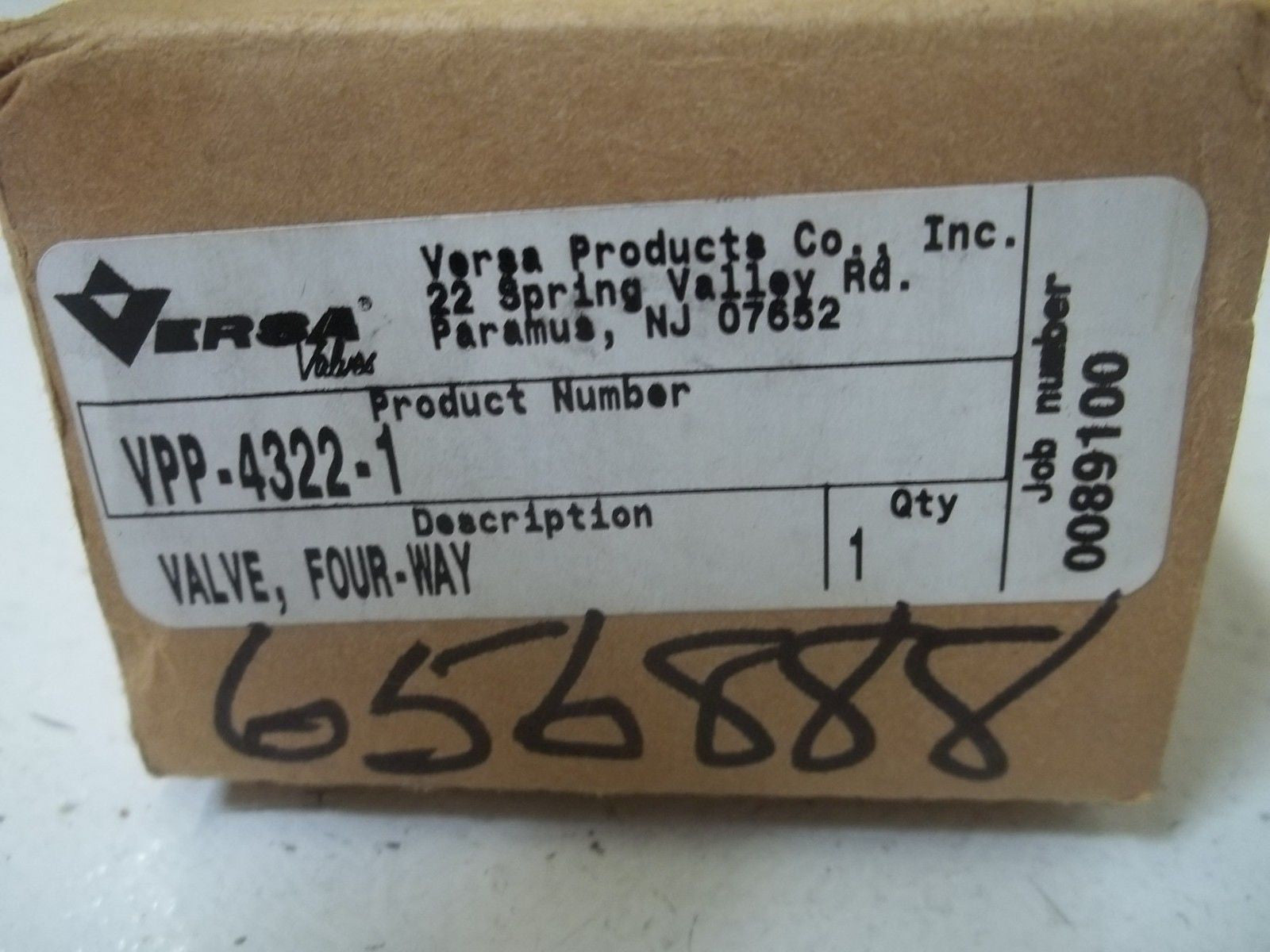 VERSA VPP-4322-1 PNEUMATIC SOLENOID AIR VALVE *NEW IN BOX*