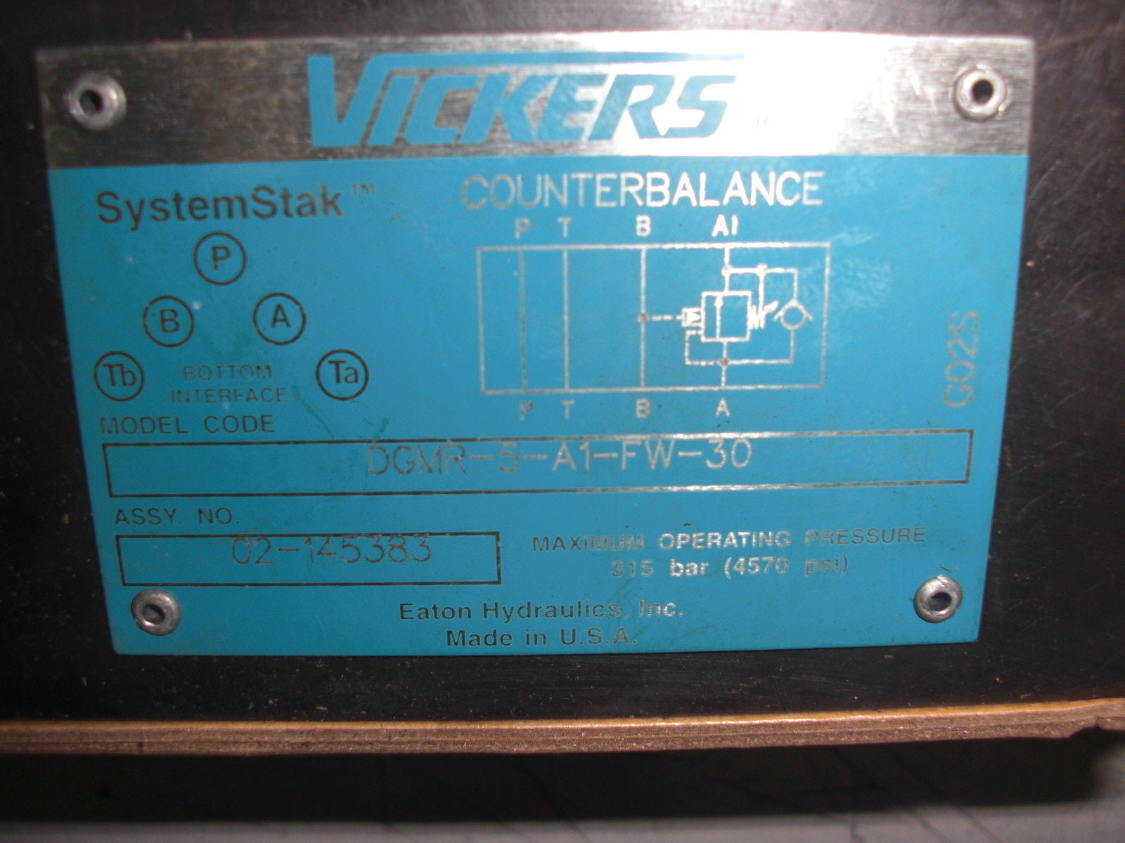 VICKERS DGMR-5-A1-FW-30 *NEW NO BOX*