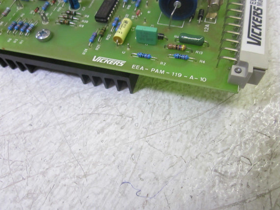VICKERS EEA-PAM-119-A-10 CONTROL BOARD *USED*