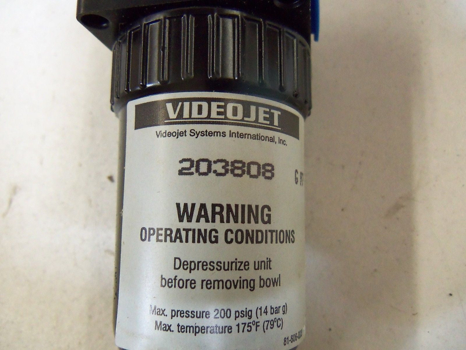 VIDEOJET 203808 AIR FILTER *NEW IN BOX*