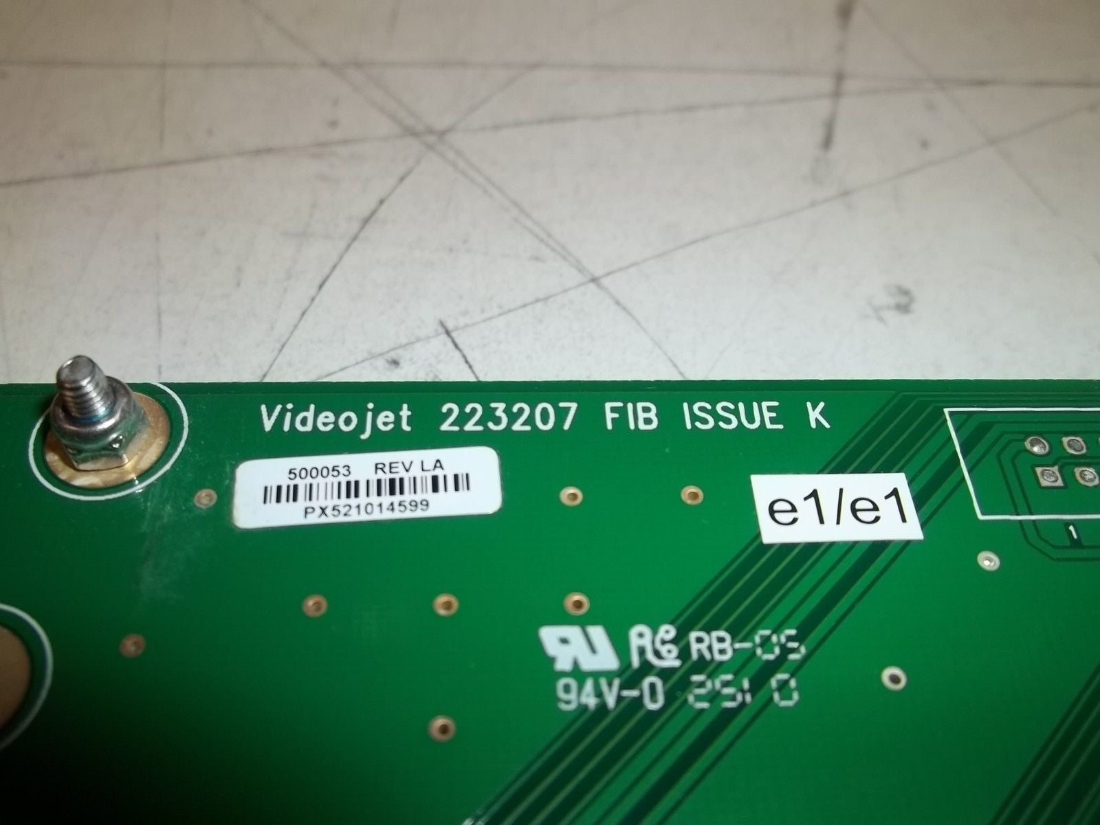 VIDEOJET 223207 FIB ISSUE K PANEL BOARD *NEW NO BOX*