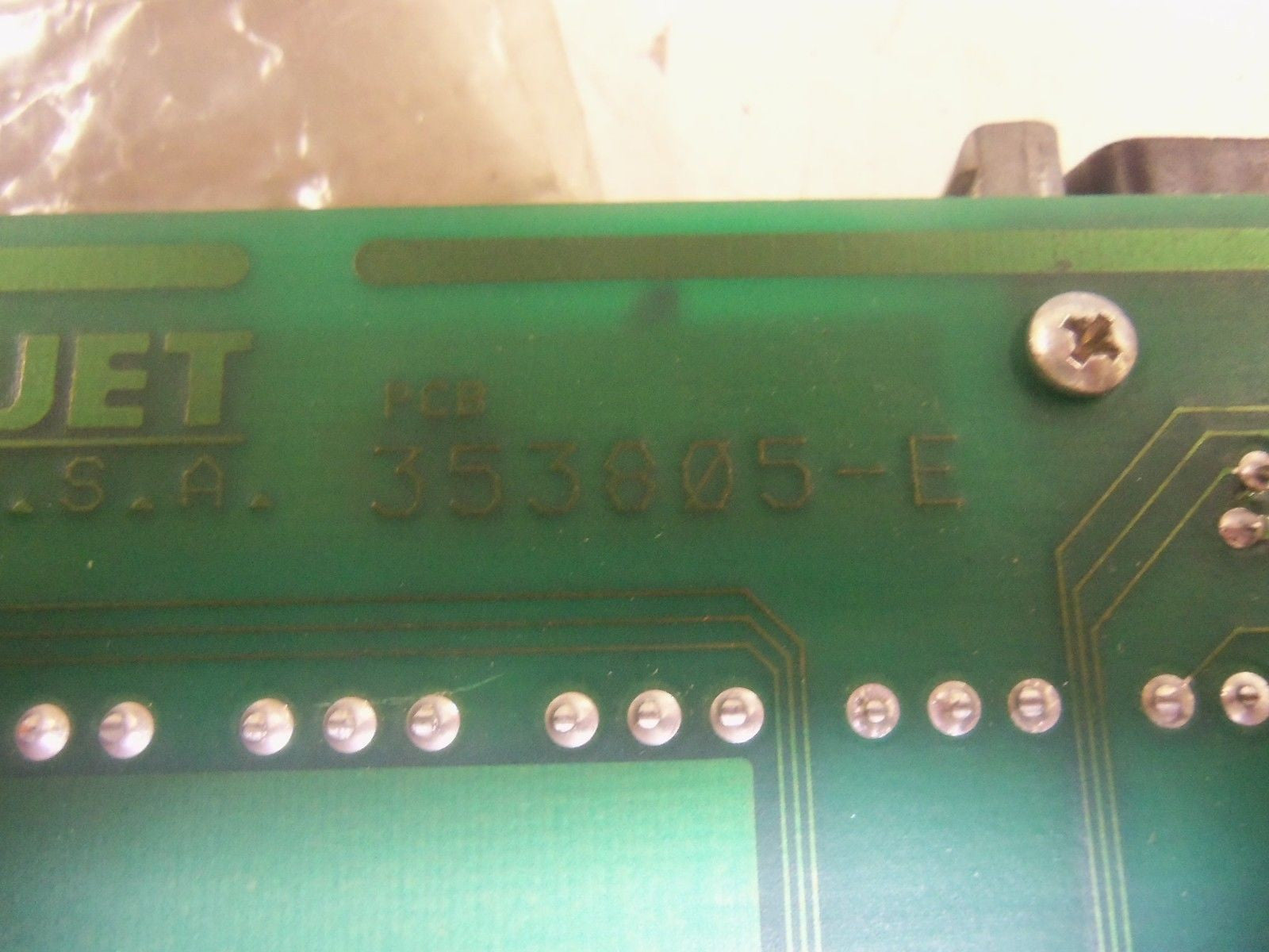 VIDEOJET 353805-E PRINTHEAD DRIVER BOARD *USED*