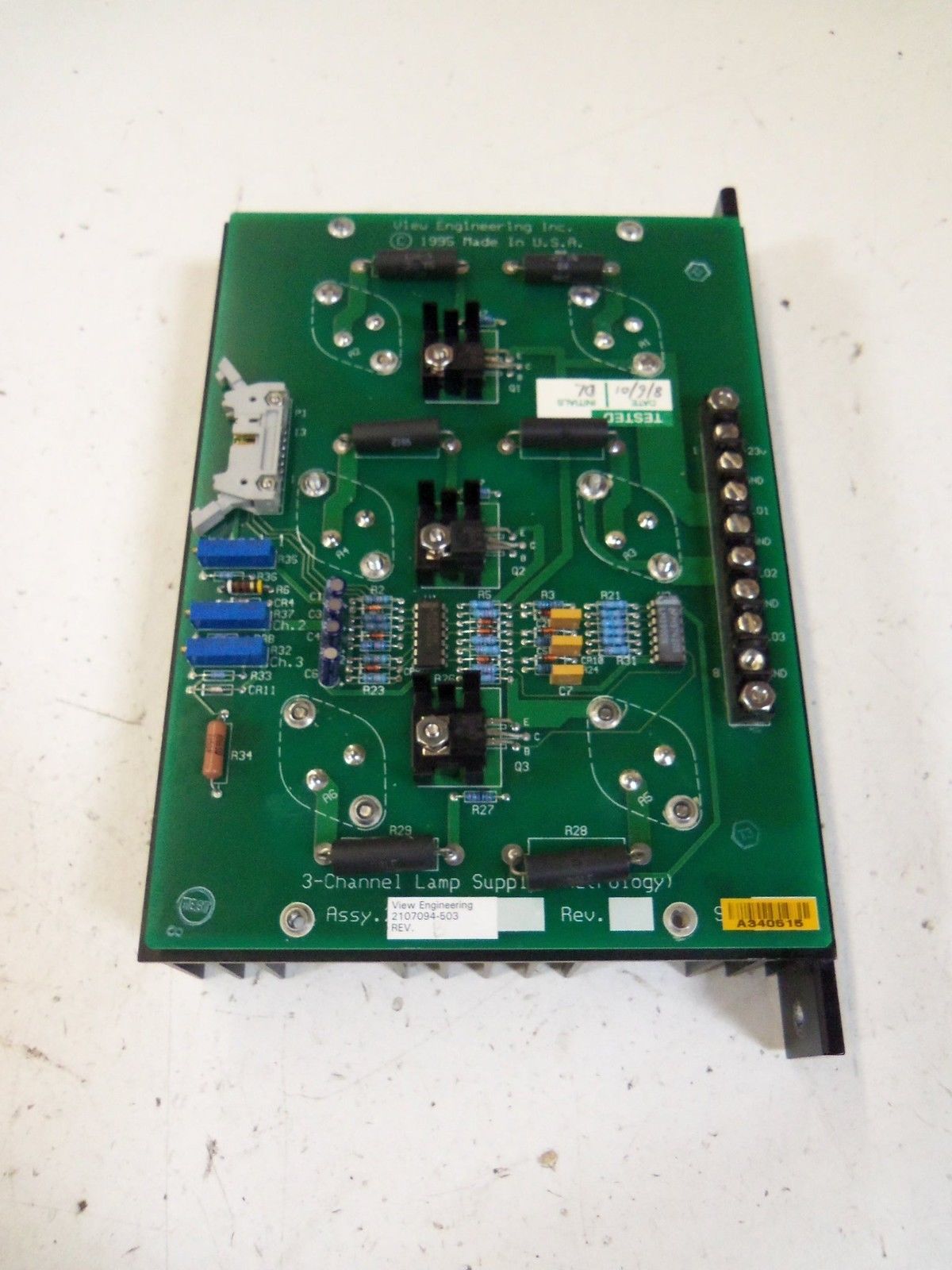 VIEW ENGINEERING 2107094-503 *USED*
