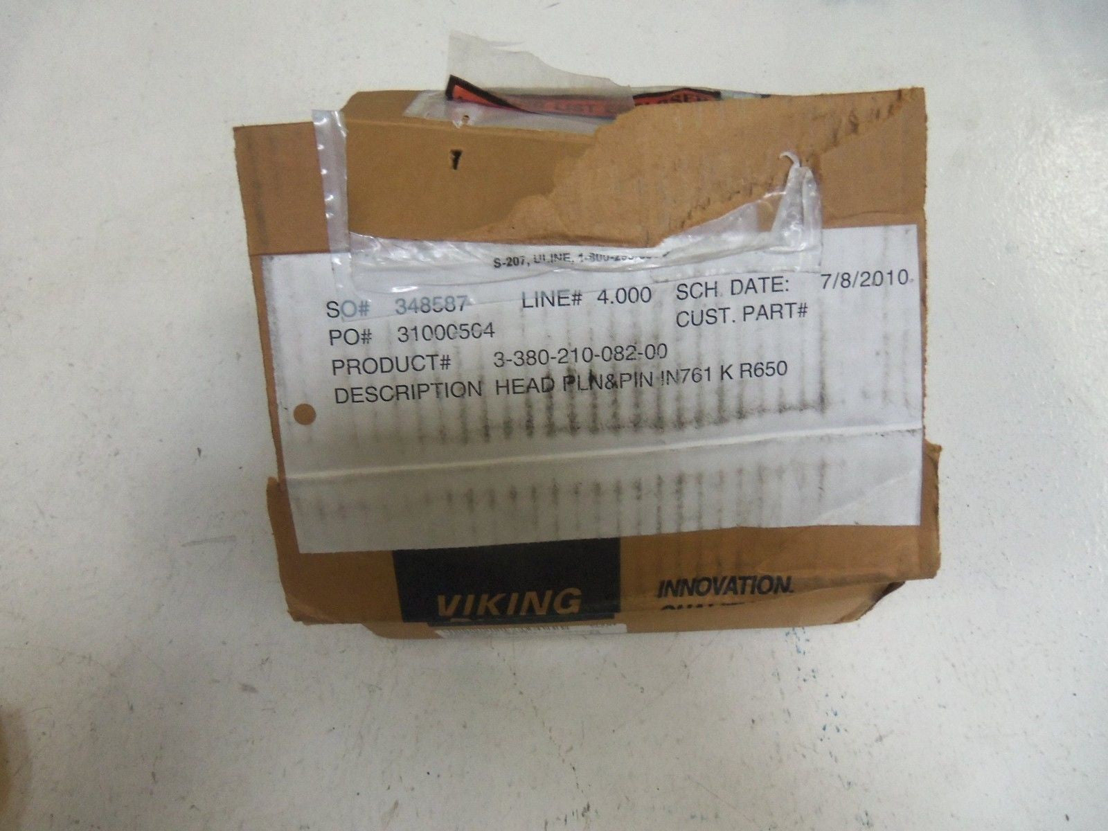 VIKING 3-380-210-082-00 HEAD PUMP *NEW IN BOX*