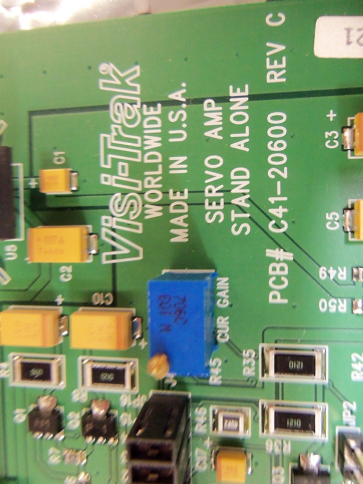 VISI-TRAK C41-20600 *NEW NO BOX*