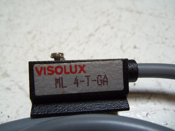 VISOLUX ML4-T-GA PHOTOELECTRIC SENSOR *USED*