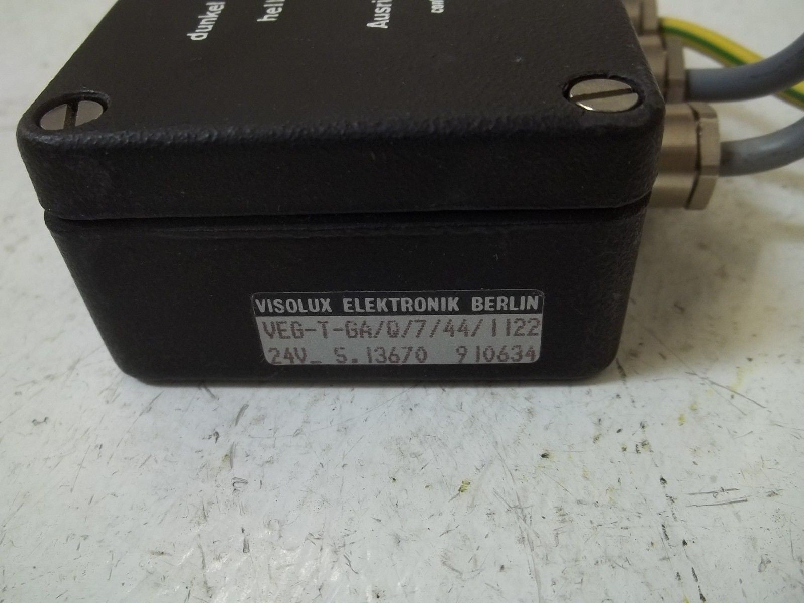 VISOLUX VEG-T-GA/Q/7/44/1122 *USED*
