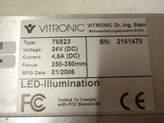 VITRONIC 76823 LED ILLUMINATION *NEW IN BOX*