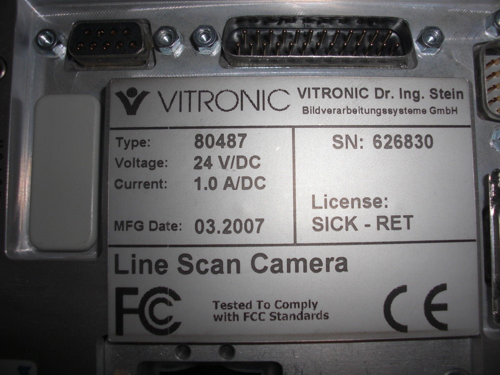 VITRONIC 80487 *NEW*