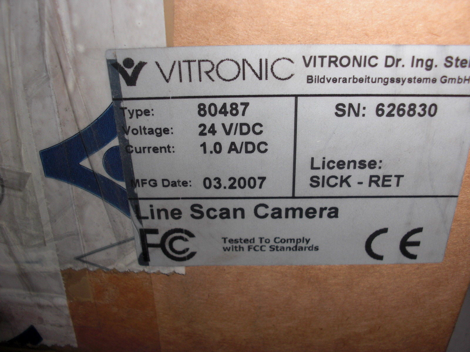 VITRONIC 80487 *NEW*