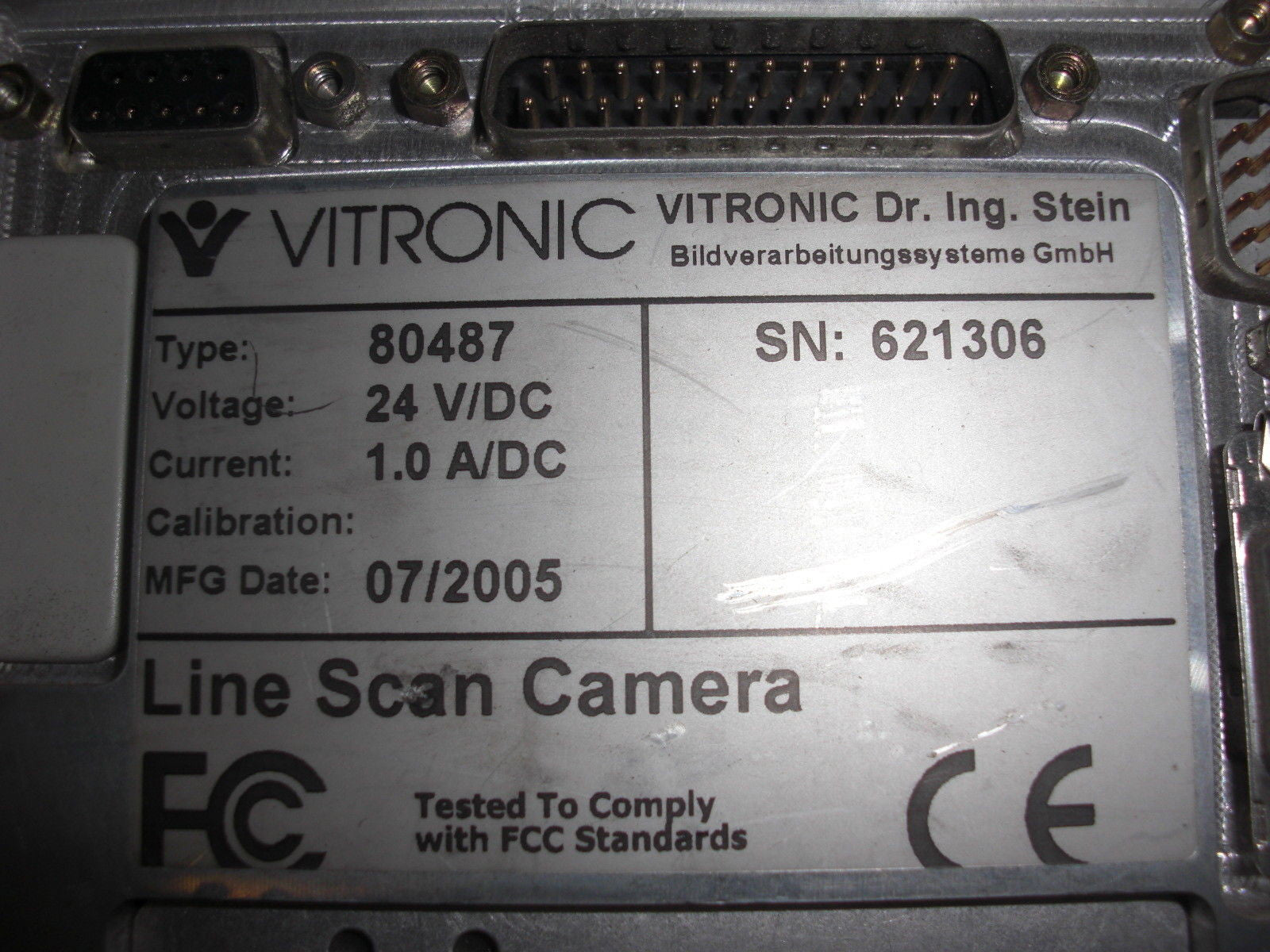 VITRONIC 80487 *USED*