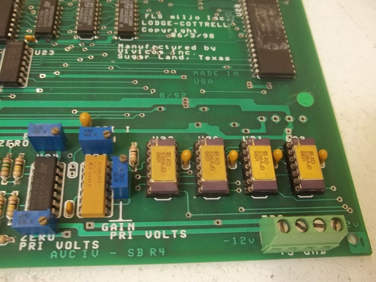 VM1103-SB CIRCUIT BOARD *USED*