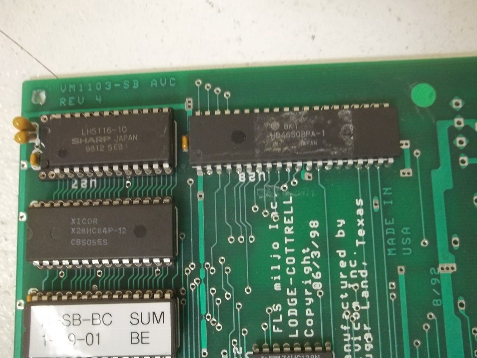 VM1103-SB CIRCUIT BOARD *USED*