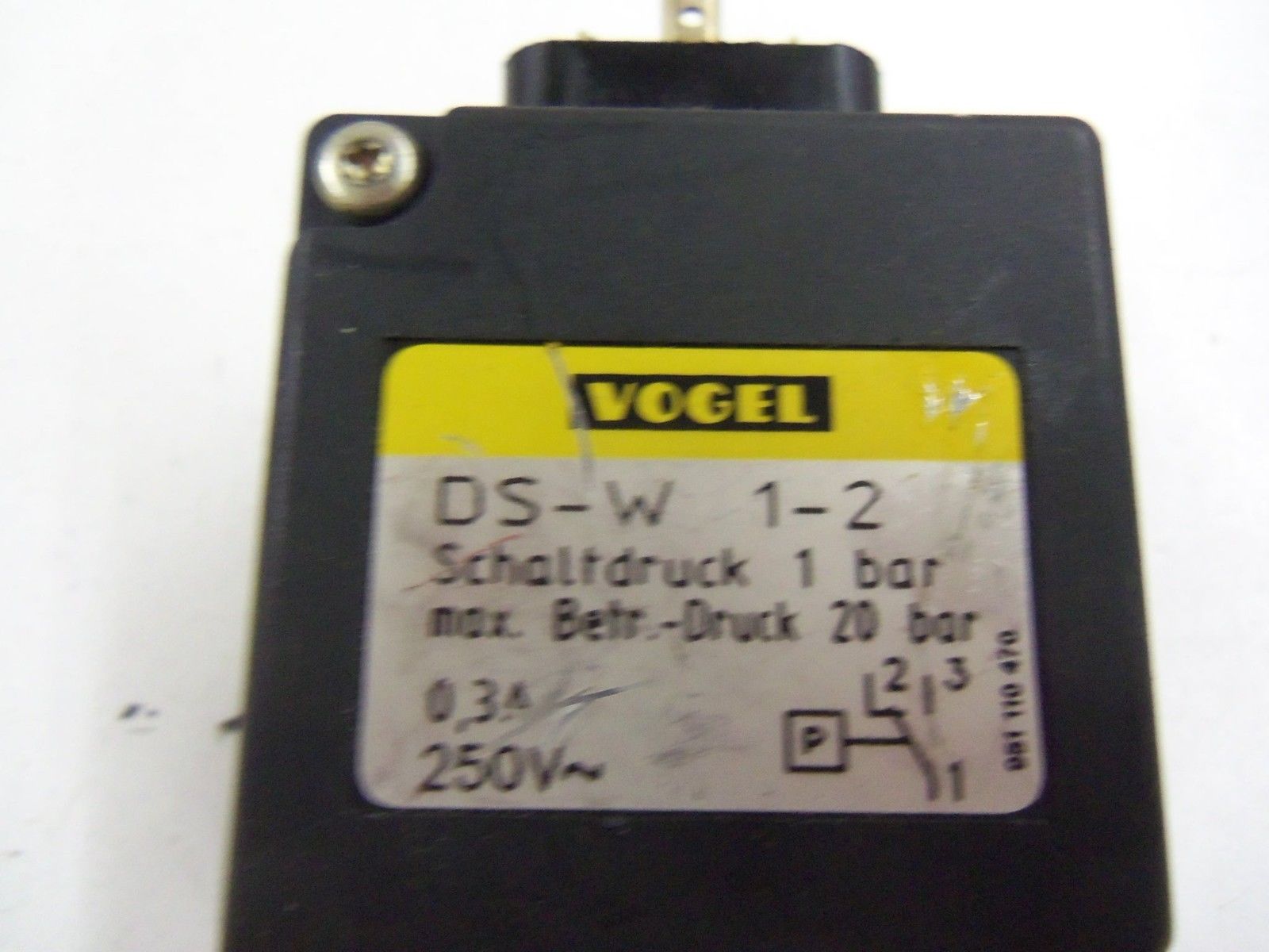 VOGEL DS-W 1-2 *USED*