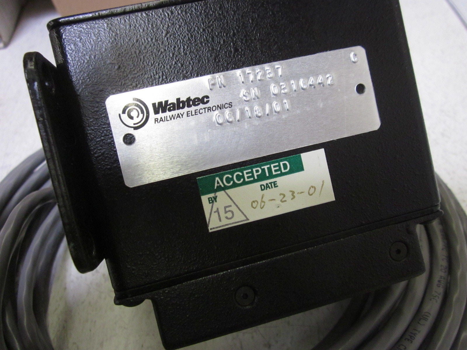 WABTEC CTS-UAU-03 TRAIN SENTRY *NEW IN BOX*