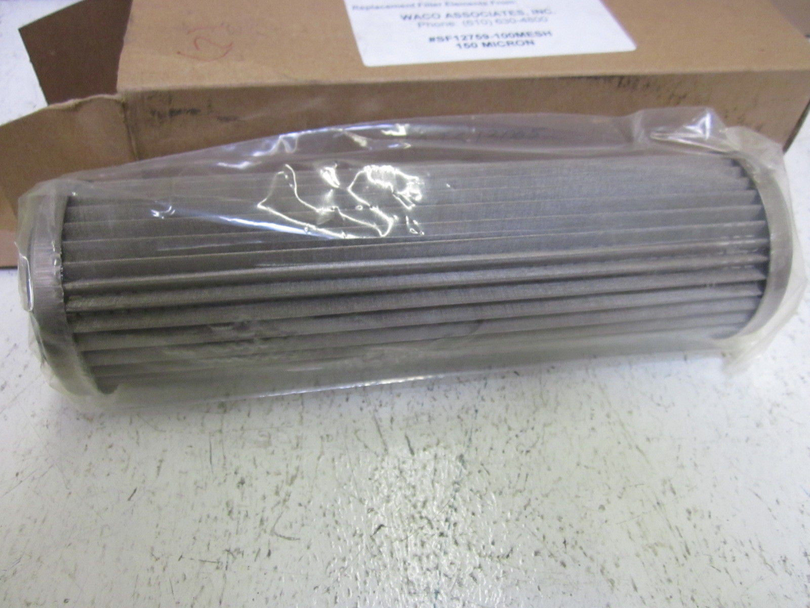 WACO ASSOCIATES SF12759-100MESH 150 MICRON *NEW IN BOX*