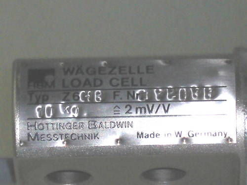 WAGEZELLE LOADCELL Z6H3 *NEW NO BOX*