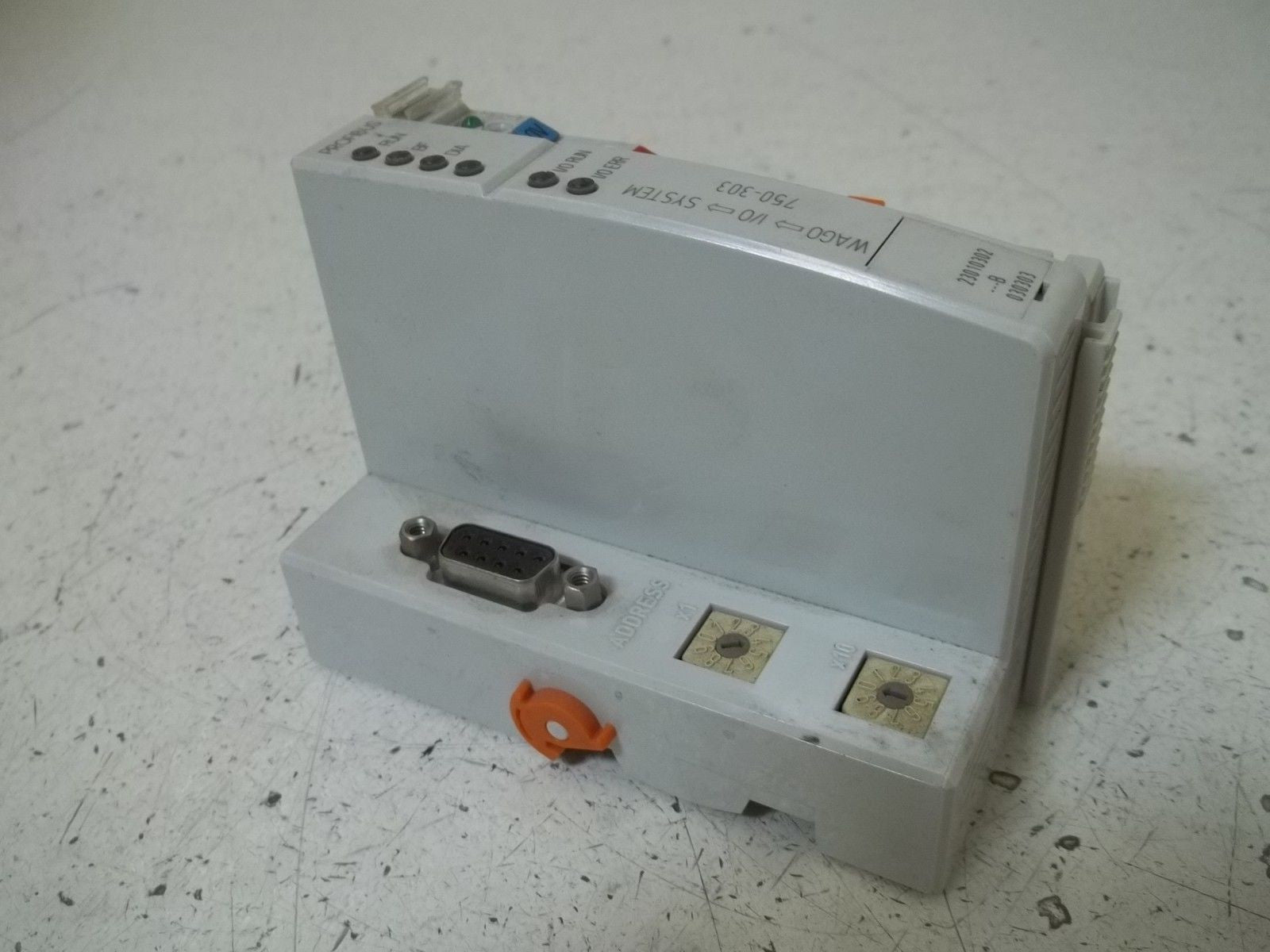 WAGO 750-303 COUPLER BUSCOUPLER STD PROFI 120MB *USED*