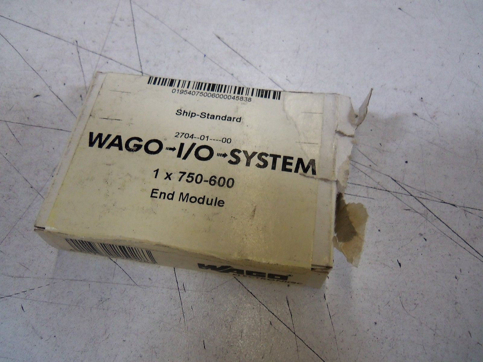 WAGO 750-600 BUS END MODULE *NEW IN BOX*