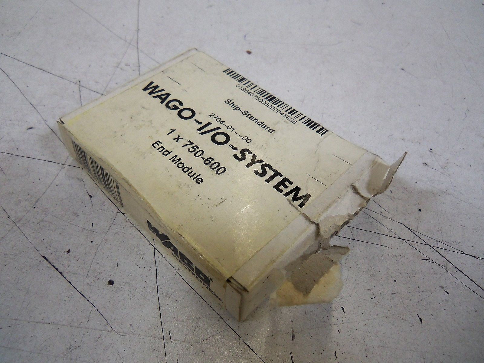 WAGO 750-600 BUS END MODULE *NEW IN BOX*