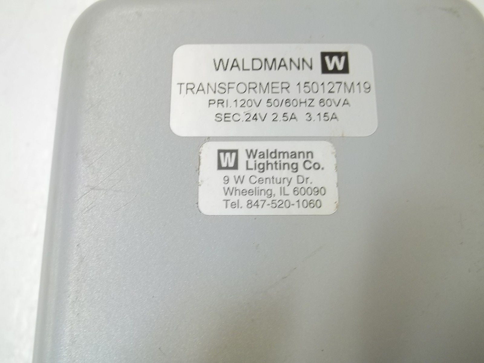 WALDMANN 150127M19 TRANSFORMER *USED*
