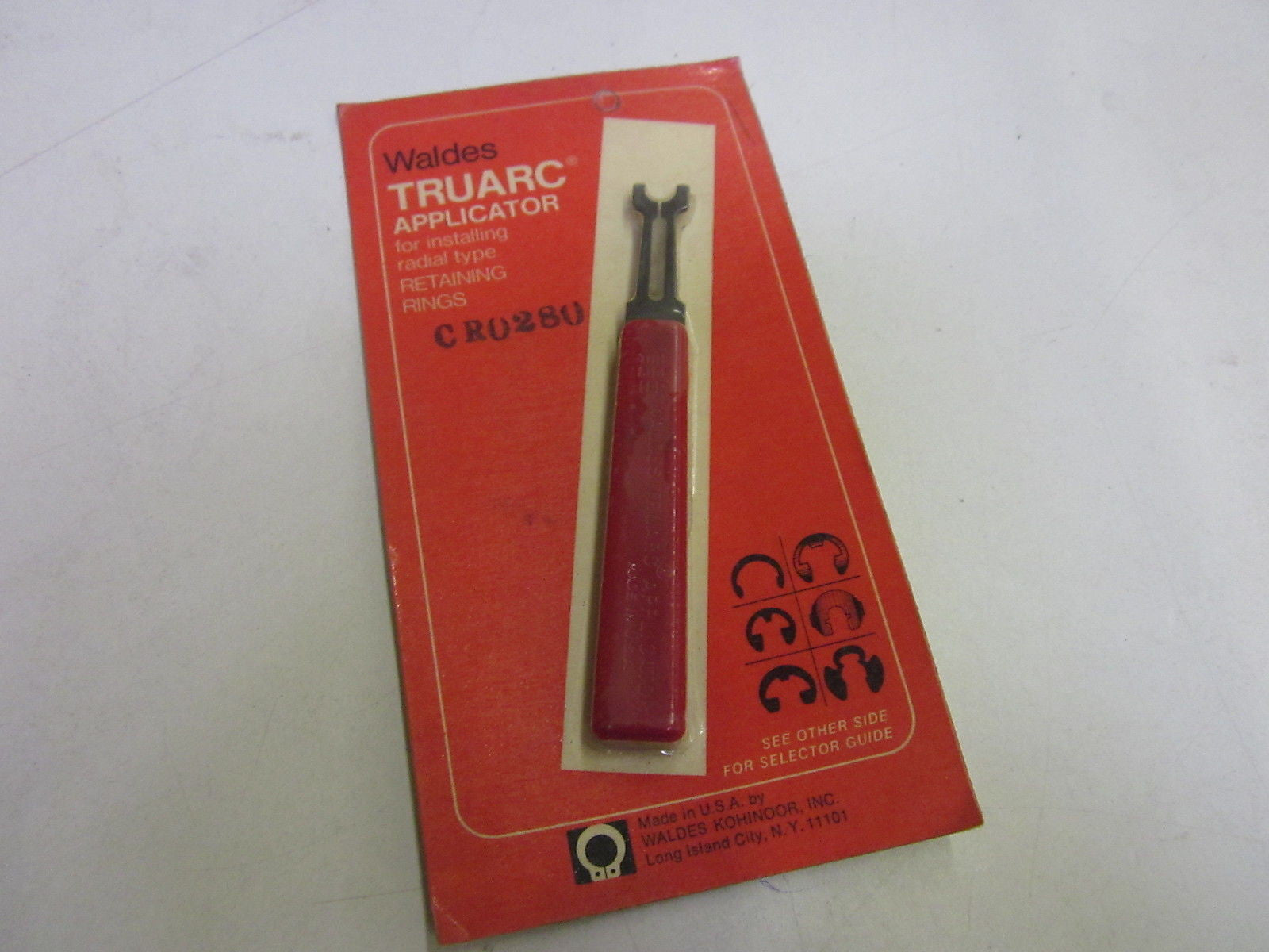 WALDO CR0280 TRUARC APPLICATOR *ORIGINAL PACKAGE*