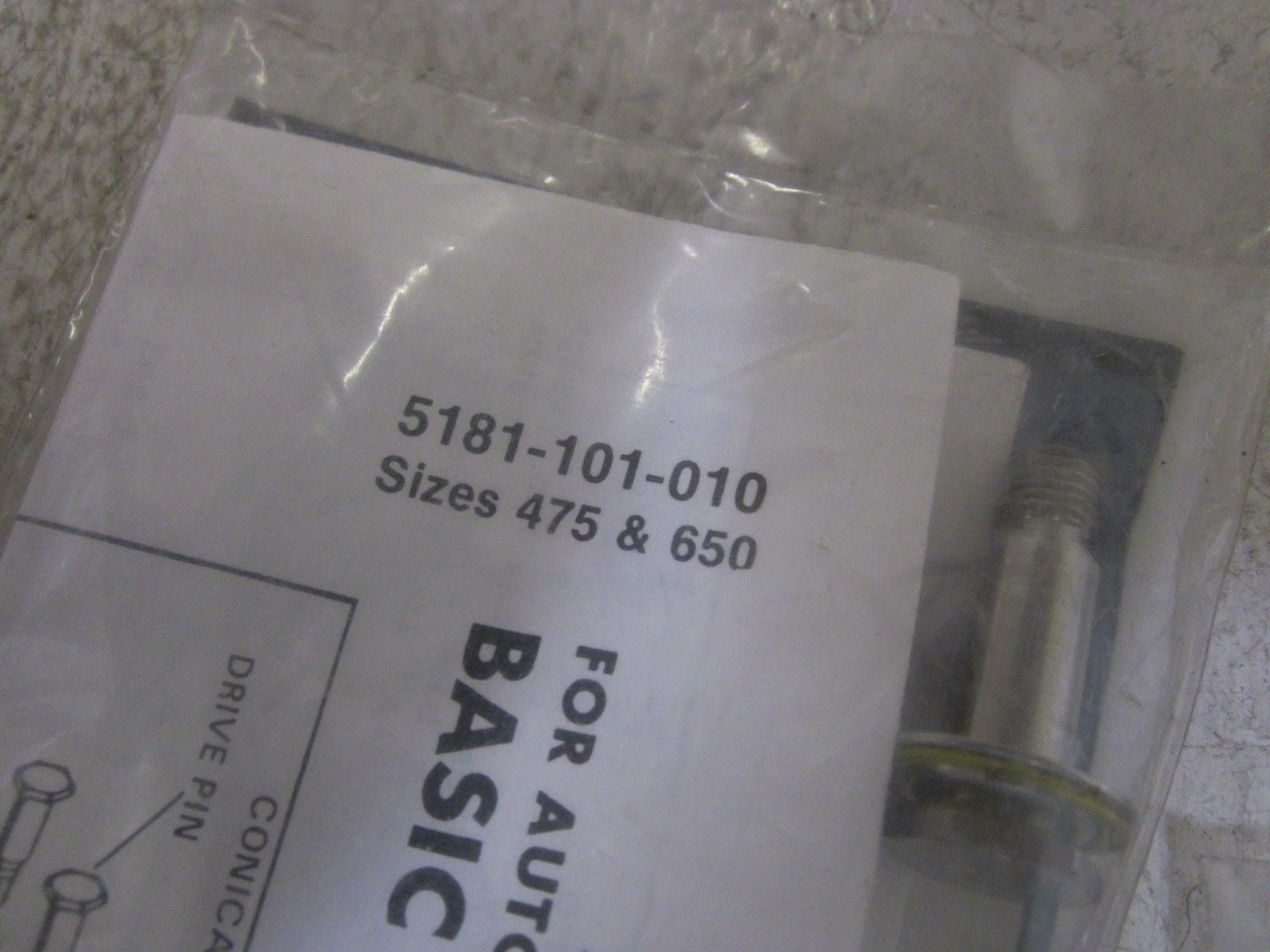 WARNER ELECTRIC 5181-101-010 *NEW IN FACTORY BAG*