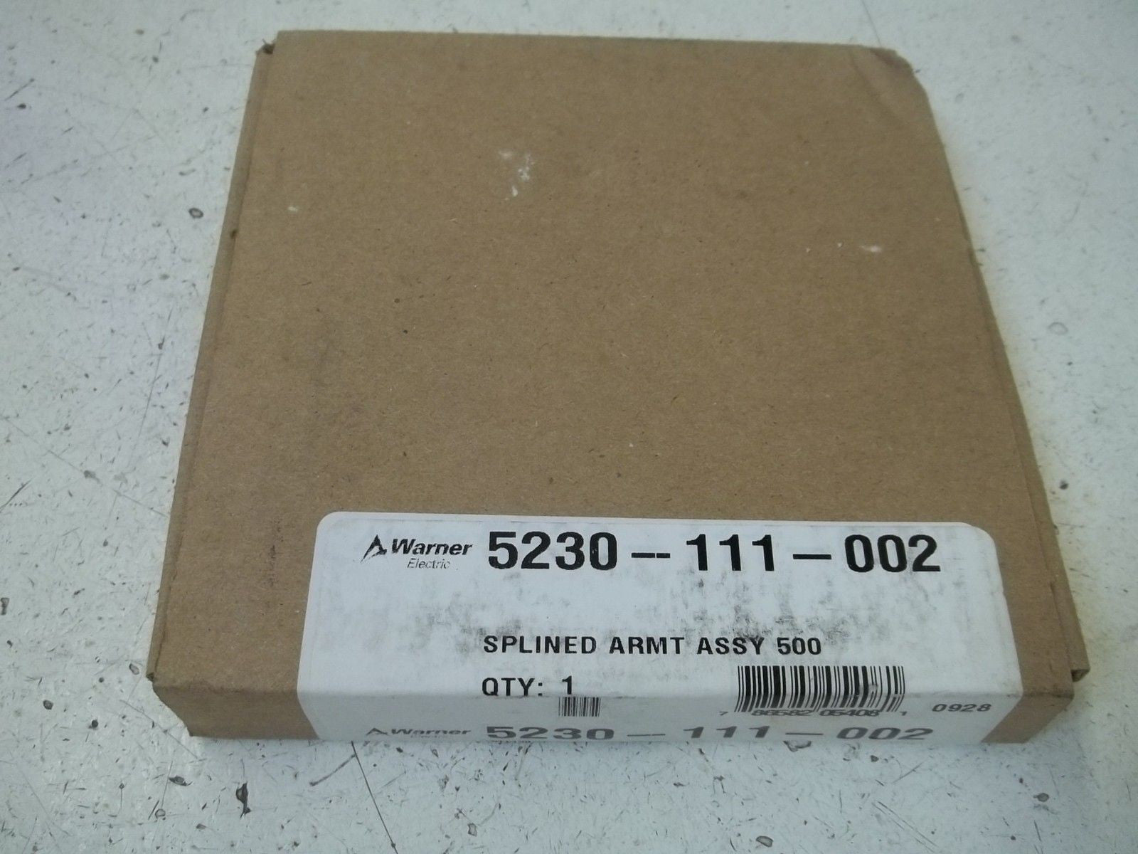 WARNER ELECTRIC 5230-111-002 SPLINED ARMT ASSY 500 *FACTORY SEALED*
