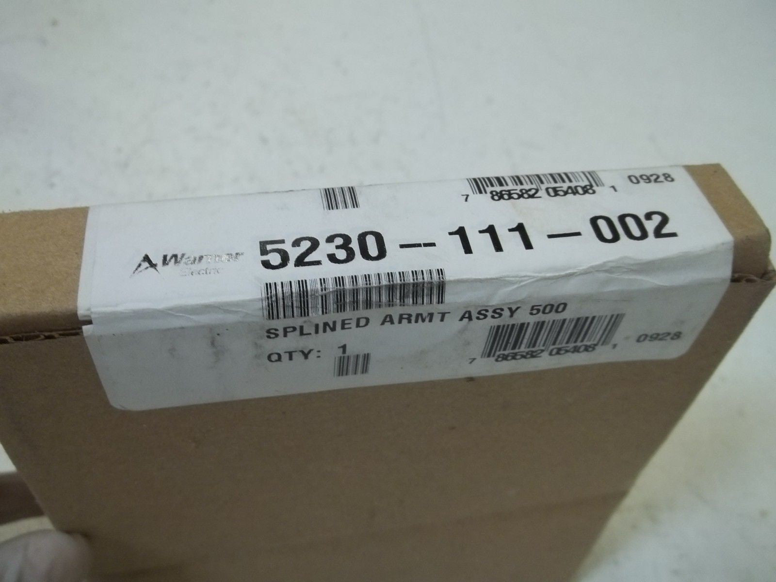 WARNER ELECTRIC 5230-111-002 SPLINED ARMT ASSY 500 *FACTORY SEALED*