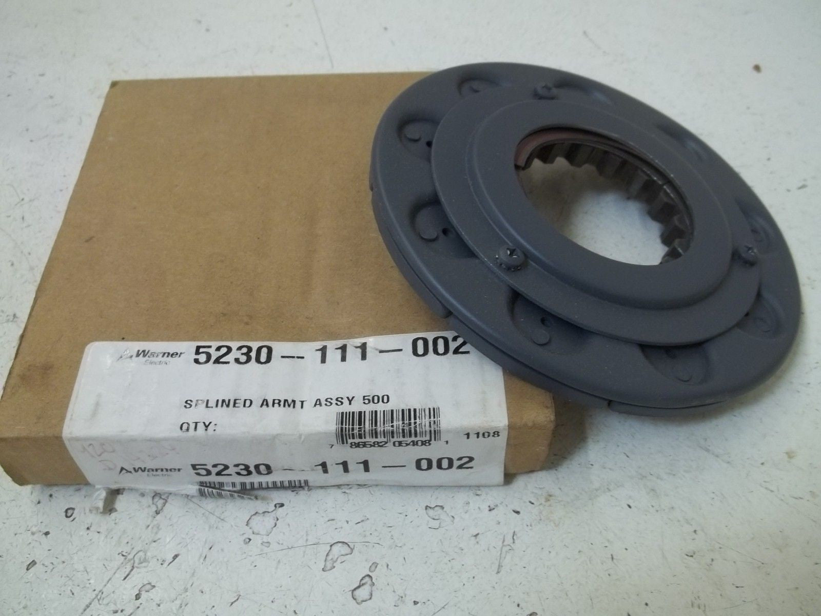 WARNER ELECTRIC 5230-111-002 SPLINED ARMT ASSY 500 *NEW IN BOX*