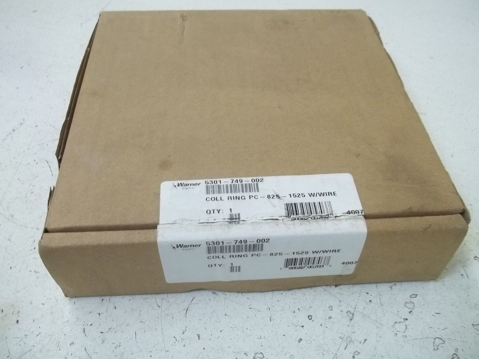 WARNER ELECTRIC 5301-749-002 COLLECTOR RING W/WIRE *NEW IN BOX*