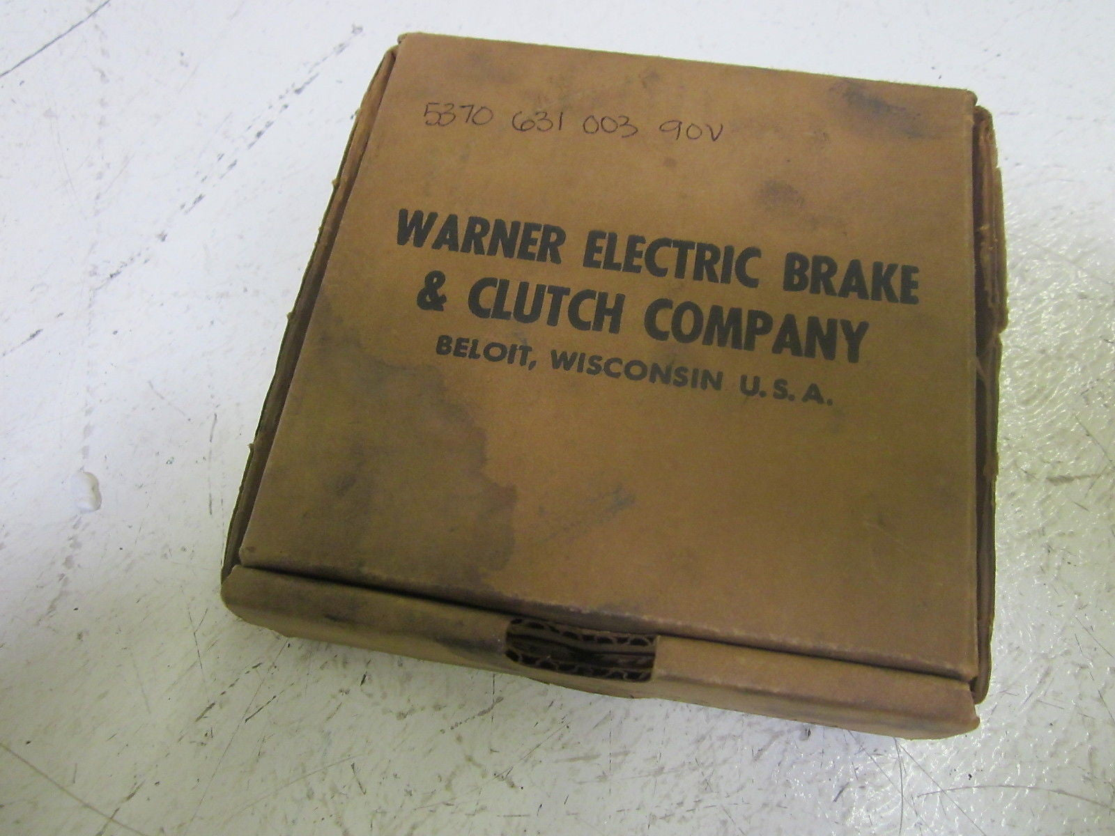 WARNER ELECTRIC 5370 631 003 CLUTCH BRAKE 60V *USED*