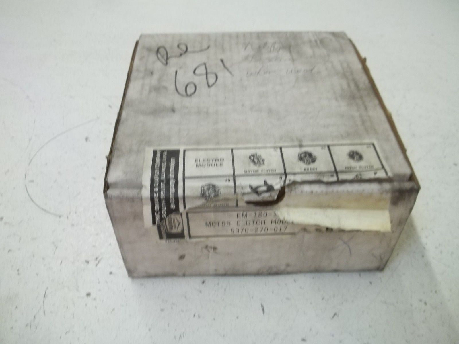 WARNER ELECTRIC 5370-270-017 EM-180-10 MOTOR CLUTCH MODULE *NEW IN BOX*